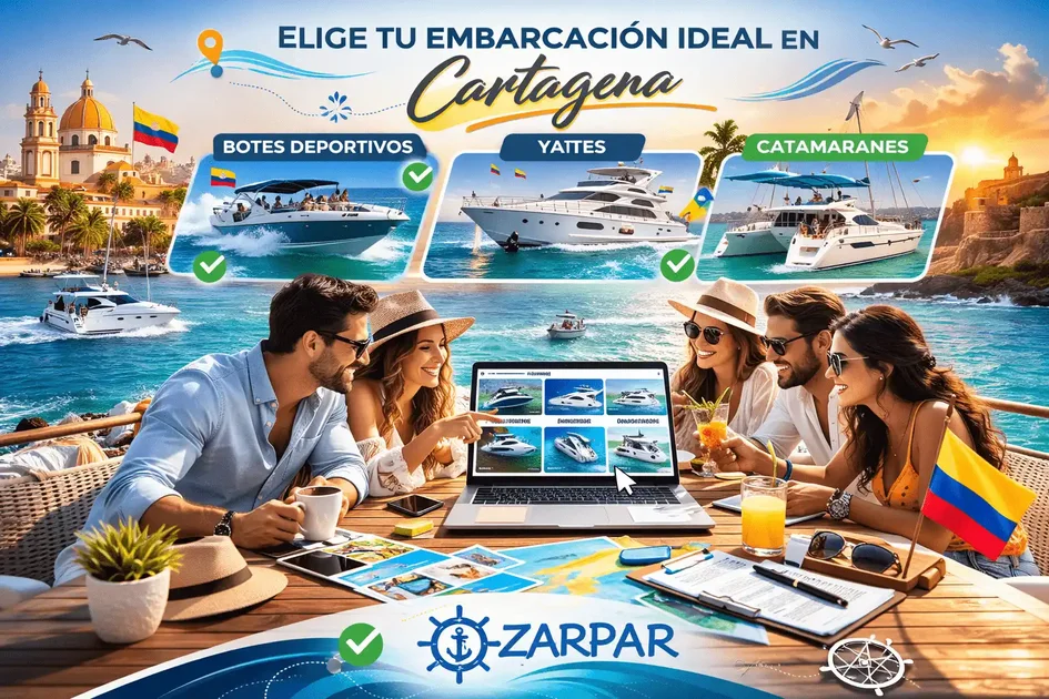 Cómo elegir embarcación en Cartagena